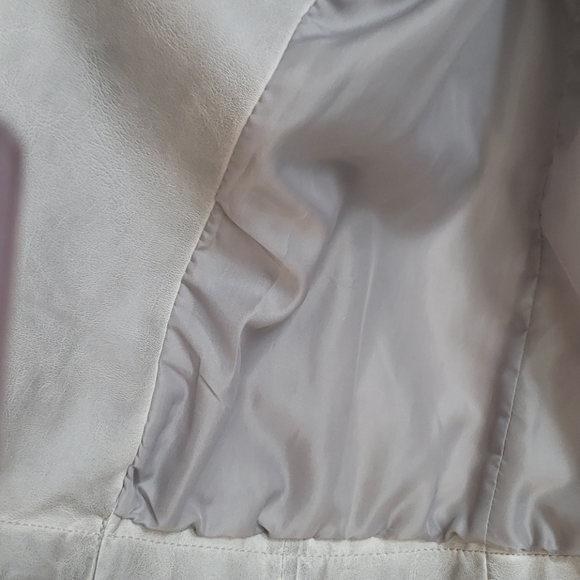 Bagetelle grey faux leather jacket - Picture 8 of 13